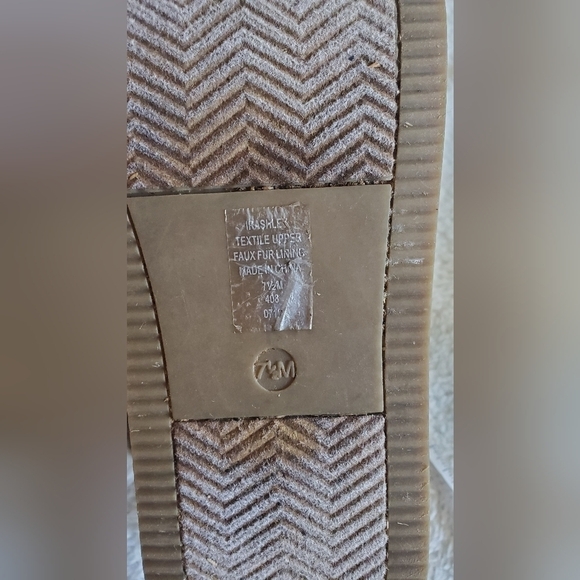 Indigo Rd Irashley 90s Boho‎ Mid calf faux fur lining boots women’s size 7.5 M - Picture 10 of 12